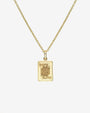 Collar de reina de corazones en oro de 14K, foto 1