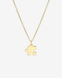 14K Gold Puzzle Piece Necklace, photo 1