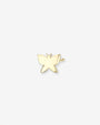 14K Gold Tiny Butterfly Stud Earring, photo 1