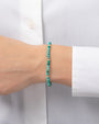 14K Gold Turquoise Segment Bead Bracelet, photo 2