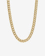 Collar de cadena Miami Cuban grande en oro de 14K, foto 1