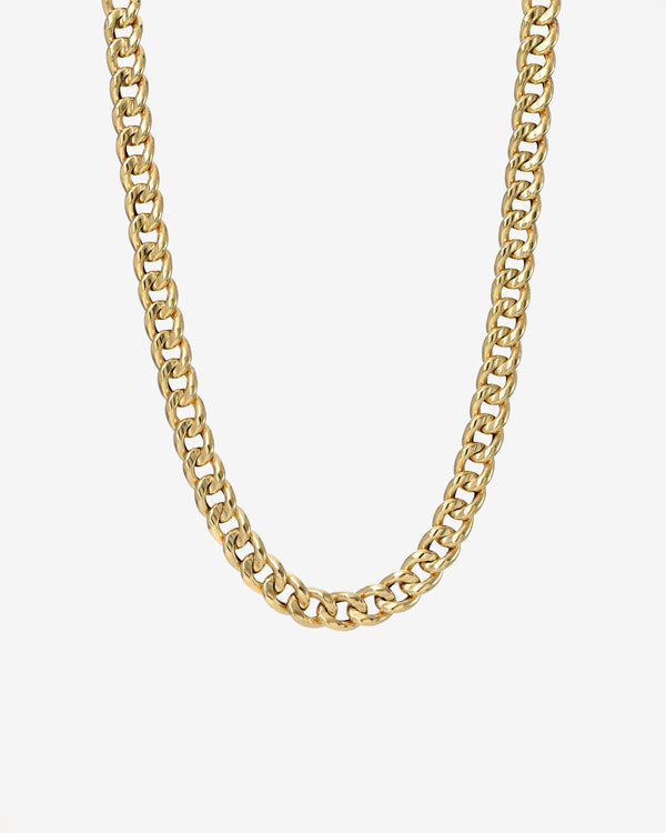 Collar de cadena Miami Cuban grande en oro de 14K, foto 1
