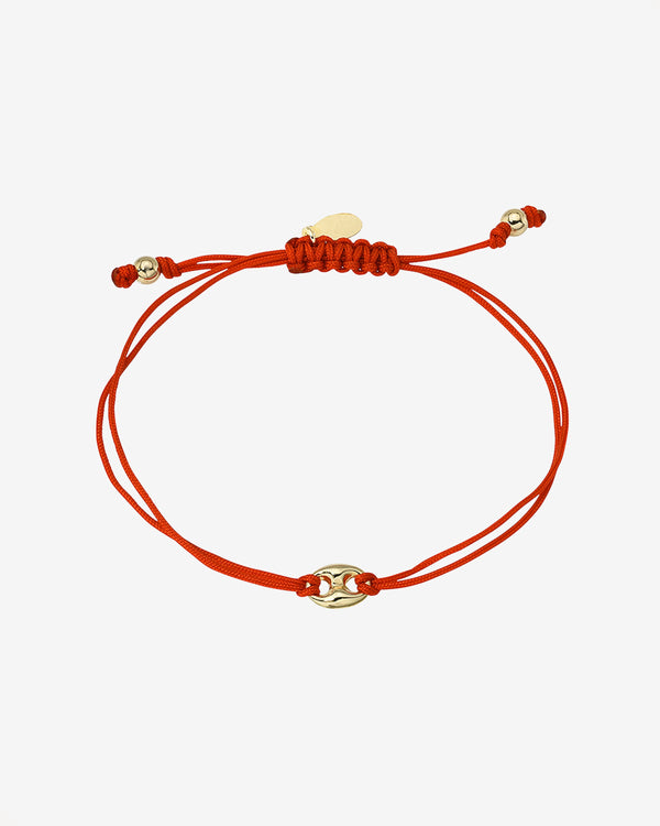 Pulsera Fortune con botón en oro de 14K, foto 1