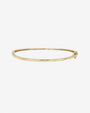 14K Gold Diamond Dot Bangle, photo 1