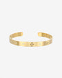 14K Gold Diamond Sunburst Cuff, photo 1
