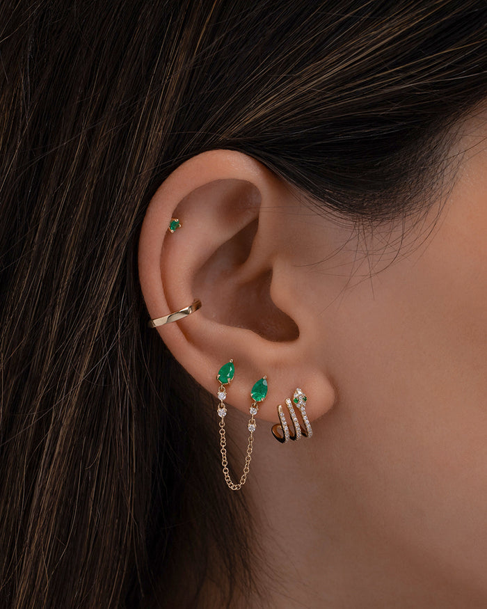 14K Gold Ear Cuff, photo 4