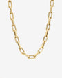 14K Gold Extra Large Open Link Chain Necklace, photo 1