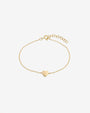 14K Gold Heart Anklet, photo 1