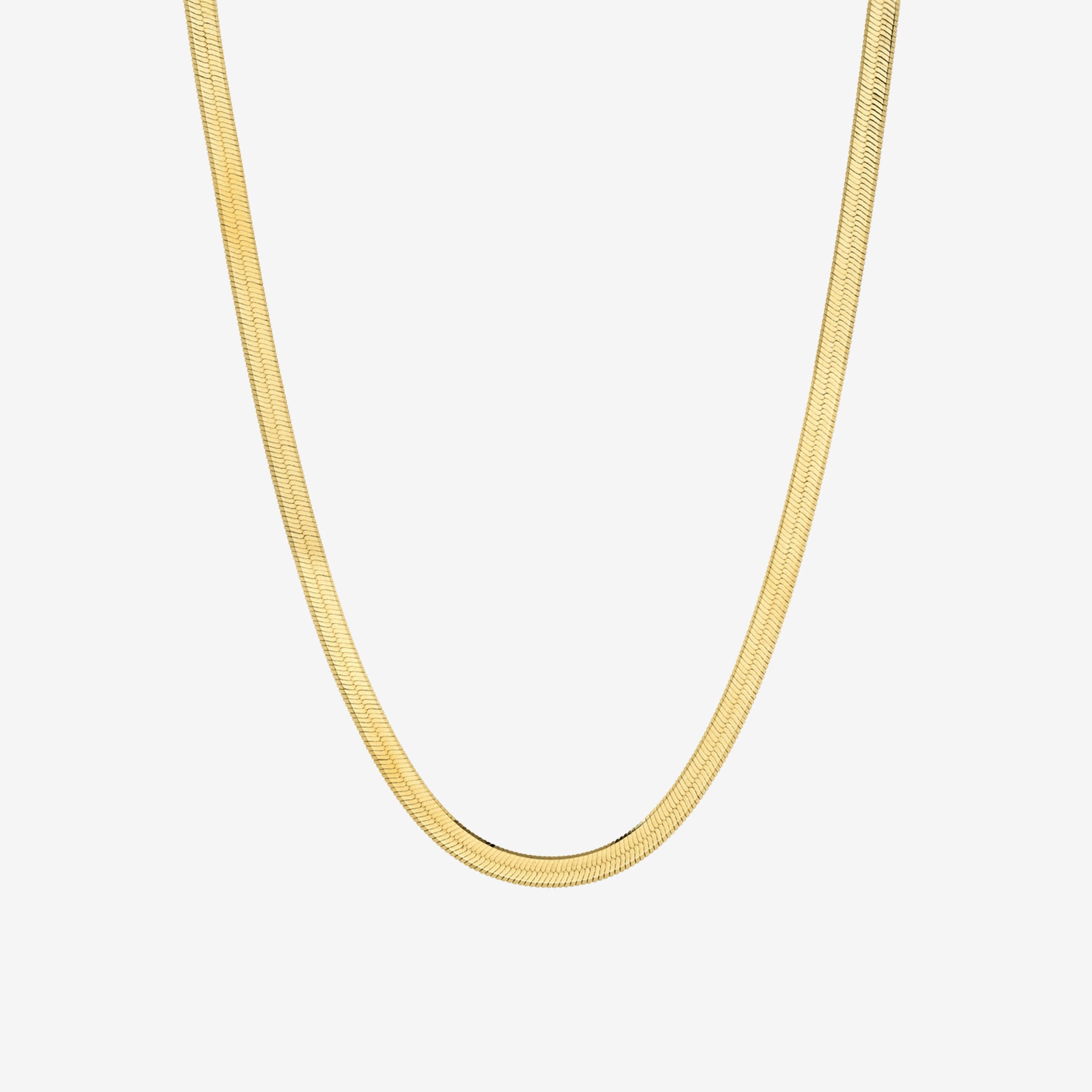 Collar de cadena espiga en oro de 14K, foto 1