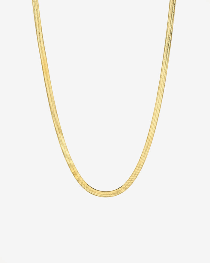 Collar de cadena espiga en oro de 14K, foto 1