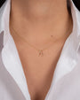 Dije de hueso de la suerte mini en oro de 14K, foto 2