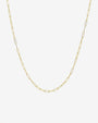 Collar de cadena de eslabón abierto en oro de 14K, foto 1