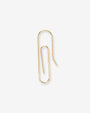 Arete Paper Clip en oro de 14K, foto 1