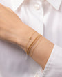 14K Gold Tiny Butterfly Bracelet, photo 5