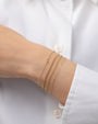 Pulsera de rayo diminuto en oro de 14K, foto 3