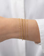 Pulsera de rayo diminuto en oro de 14K, foto 4