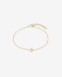 14K Gold Tiny Paw Bracelet, photo 1