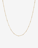 14K Gold Segment Chain Link Necklace