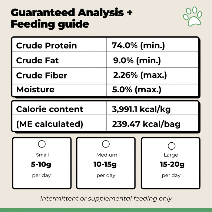 Freeze-Dried Beef Lung Dog Treats, photo 4