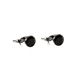 Men's Onyx Stud Earrings