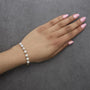 Freshwater Cultured Pearl Cuff Bangle Bracelet in 18K Yellow Gold, photo 3