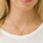 Faith Cubic Zirconia Cross Pendant Necklace, photo 6