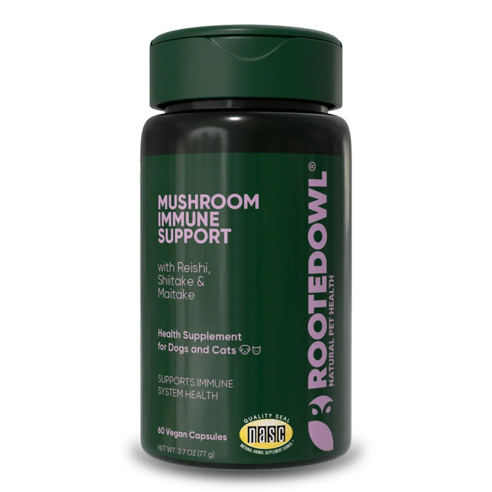 Mushroom Immune Support Capsules with Reishi, Shiitake and Maitake for Dogs and Cats, photo 1