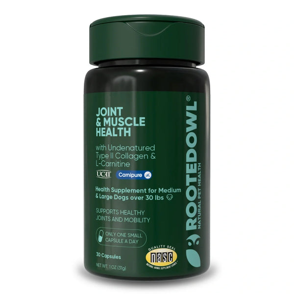 Joint & Muscle Health Capsules with UC-II Collagen and L-Carnitine for Medium and Large Dogs, photo 1
