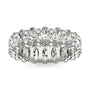 Argolla Couture Classic con diamantes cultivados en laboratorio de 4 CTW en oro de 14K, foto 1
