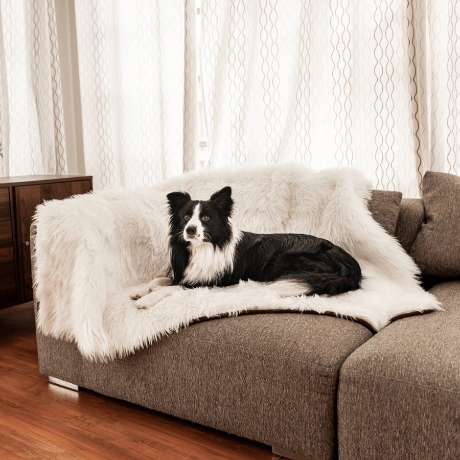PupProtector Waterproof Throw Blanket, Polar White, photo 2