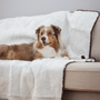 PupProtector Summer Short Fur Waterproof Throw Blanket, Polar White, photo 4