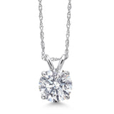 1.50 CTW Lab-Grown Diamond Pendant in 14K Gold