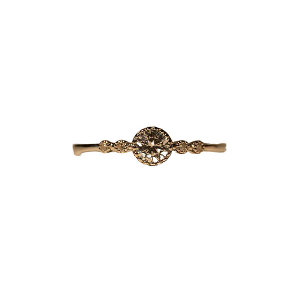 Bubble Gem Cubic Zirconia Ring, photo 1