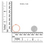 1/20 Ct. T.W. Miracle-Set Diamond Ring in 14K Rose Gold-Plated Sterling Silver, photo 6