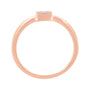 1/20 Ct. T.W. Miracle-Set Diamond Promise Ring in 14K Rose Gold-Plated Sterling Silver, photo 5