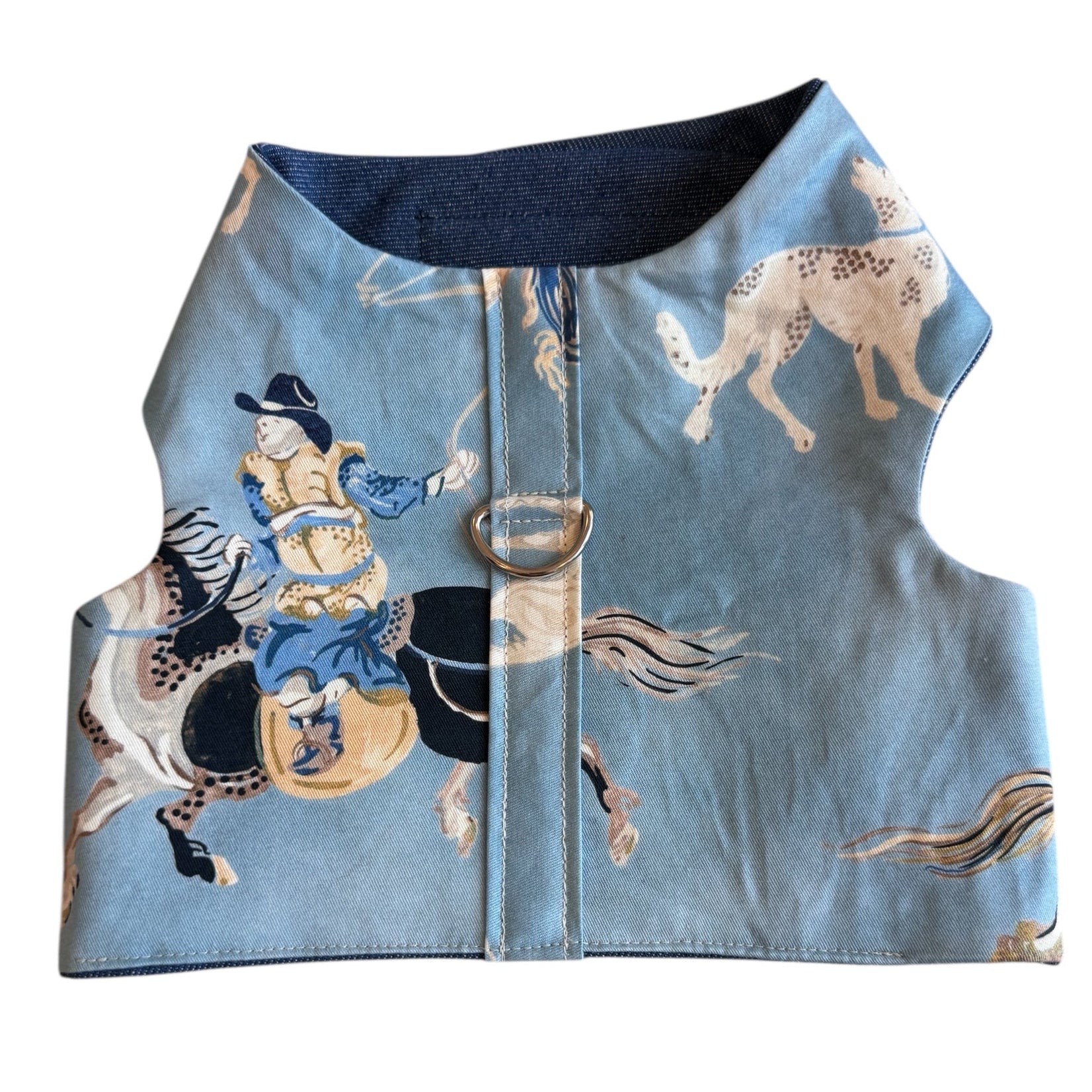Arnés para perro Horse Club Print Blue, foto 1