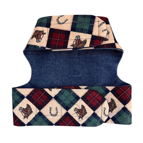 The Saddlebrook Denim Dog Harness, photo 2
