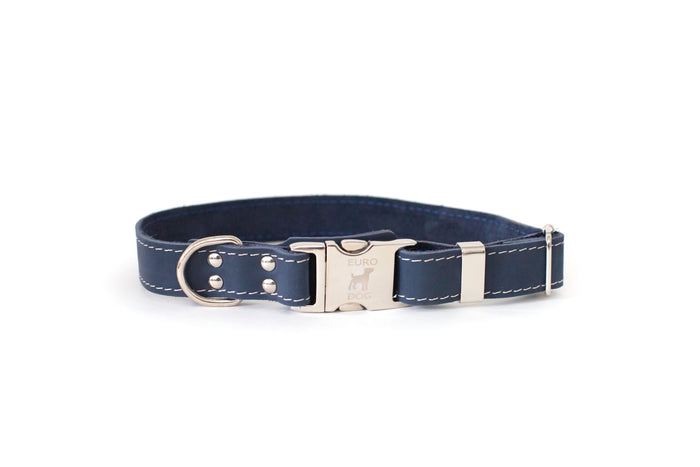 Quick-Release Leather Collar and Leash Set, photo 3