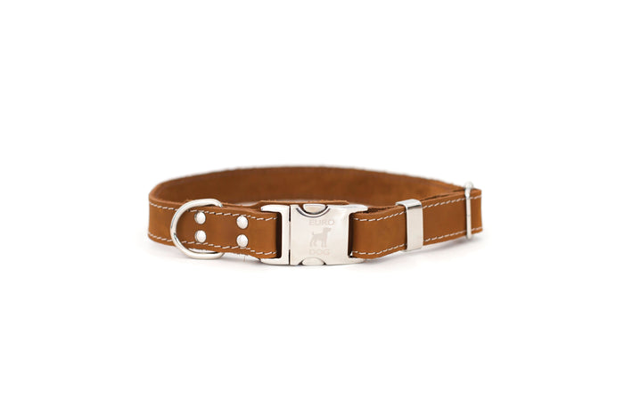 Quick-Release Leather Collar and Leash Set, photo 6