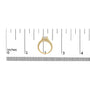 1 Ct. T.W. Princess Composite Diamond Engagement Ring in 14K Yellow Gold, photo 6