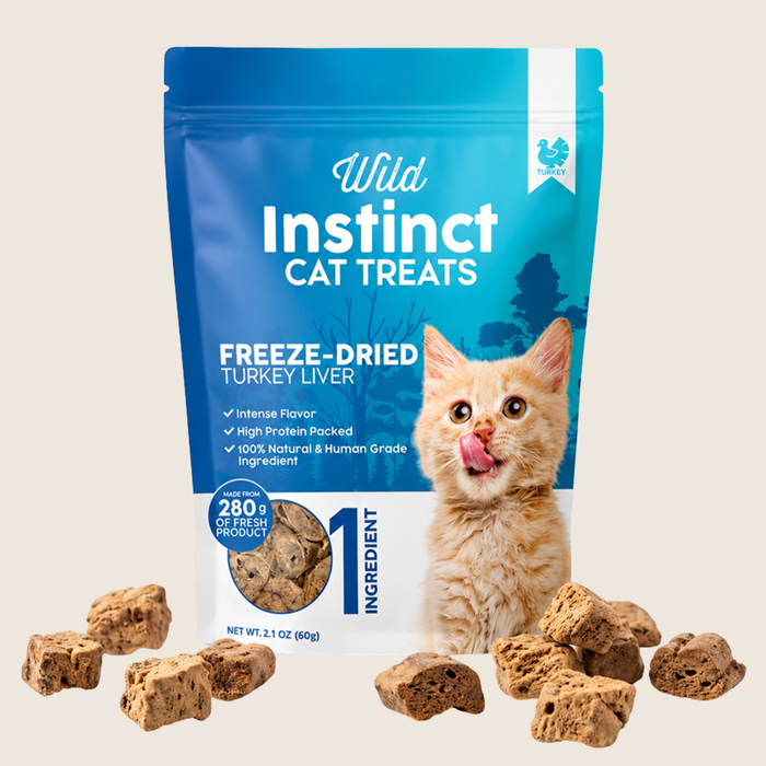 Freeze-Dried Turkey Liver Cat Treats