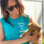 Puppies Make Me Happy Motto Crop Top