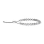 Pulsera tenis bolo ajustable con diamantes de 6 ct. p.t. en oro blanco de 14K, foto 2