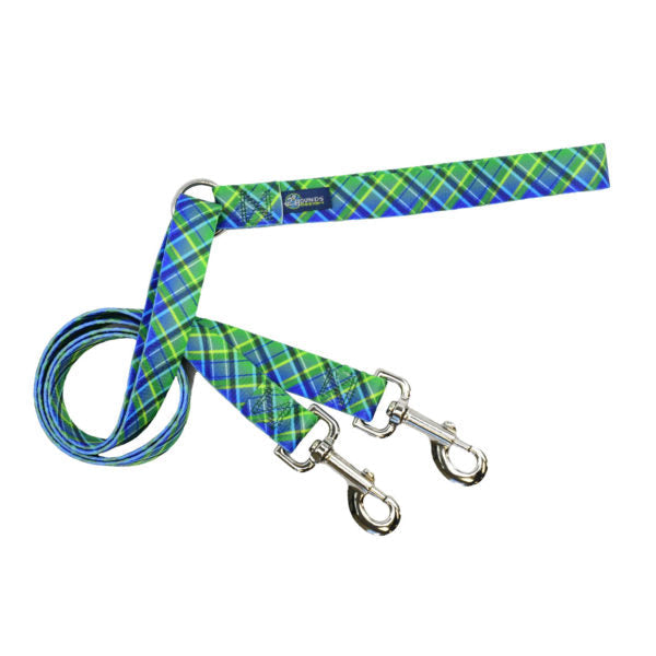 Arnés antitirones para perro Freedom No-Pull Electric Glow Green Plaid EarthStyle, foto 2