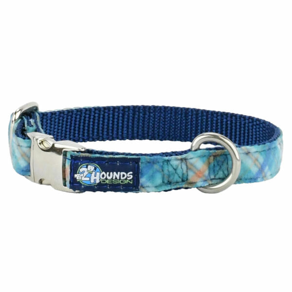 Collar con hebilla Velvet Essential Blue Plaid, foto 2