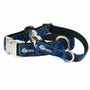 Midnight Winter Plaid Velvet Essential Dog Collar, photo 1