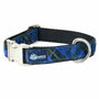 Midnight Winter Plaid Velvet Essential Dog Collar, photo 3