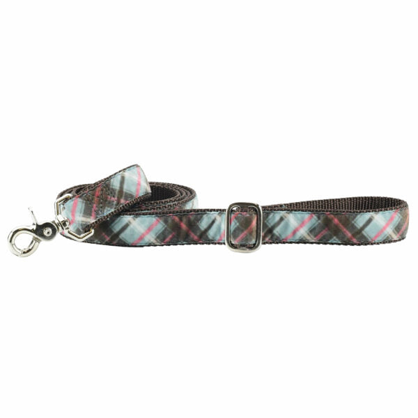 Jane’s Shirt Winter Plaid Velvet Dog Leash, photo 3