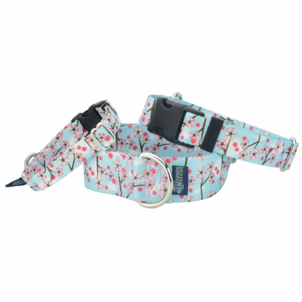 Collar martingala para perro Cherry Blossoms EarthStyle, foto 1