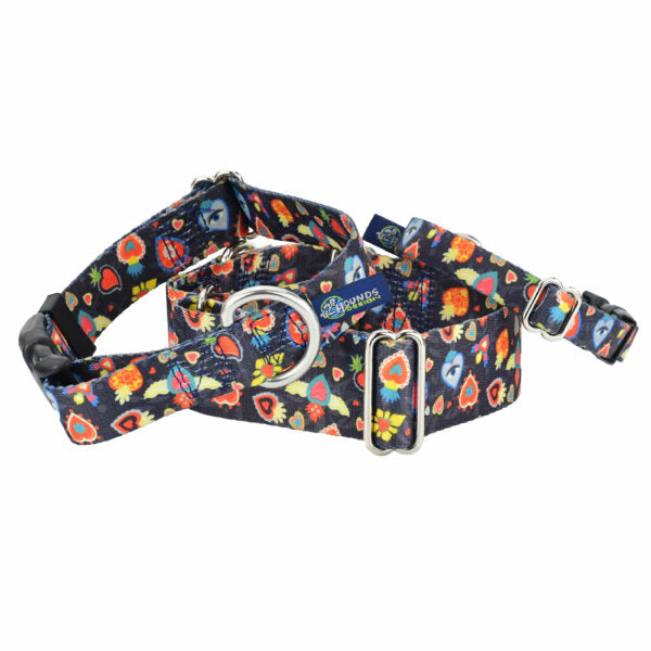 Collar para perro Gothic Hearts EarthStyle, foto 1